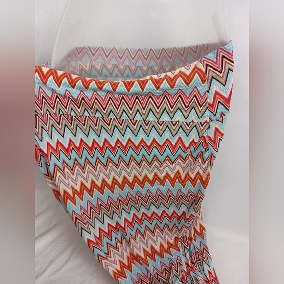 2/$30 RUE 21 Colorful Chevron Maxi Summer Skirt (#1,367) - Picture 7 of 9